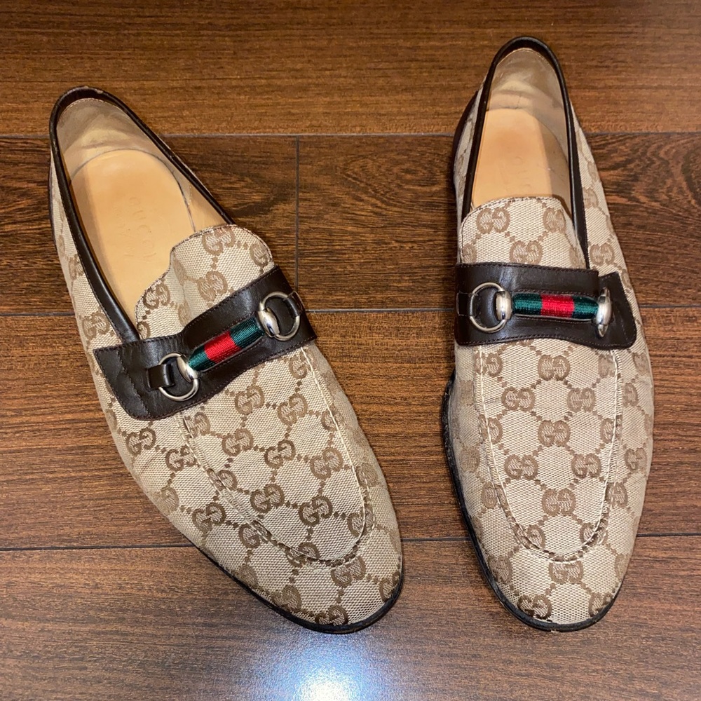 Vintage Gucci loafers mens 9.5